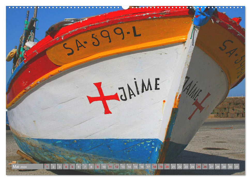 Ahoy! Boats and ships (CALVENDO wall calendar 2024) 