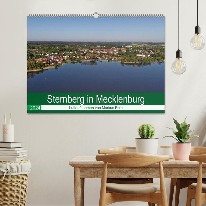 Sternberg in Mecklenburg - aerial photos by Markus Rein (CALVENDO wall calendar 2024) 