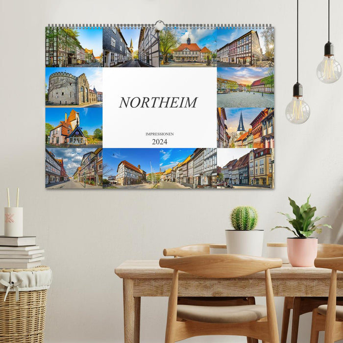 Impressions Northeim (calendrier mural CALVENDO 2024) 