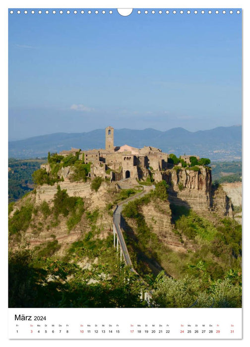 Lieux magiques en Italie (Calendrier mural CALVENDO 2024) 