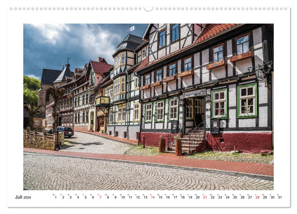 Stolberg in the Harz (CALVENDO Premium Wall Calendar 2024) 