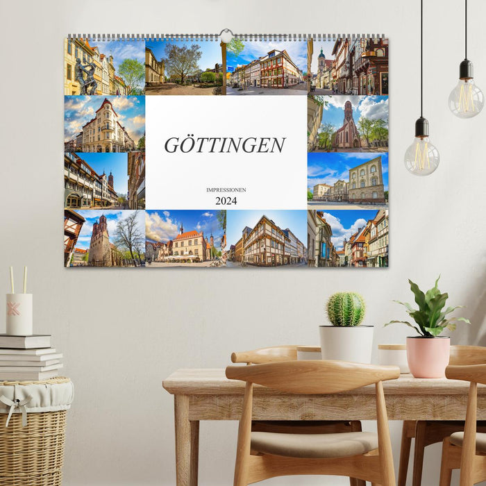 Göttingen impressions (CALVENDO wall calendar 2024) 