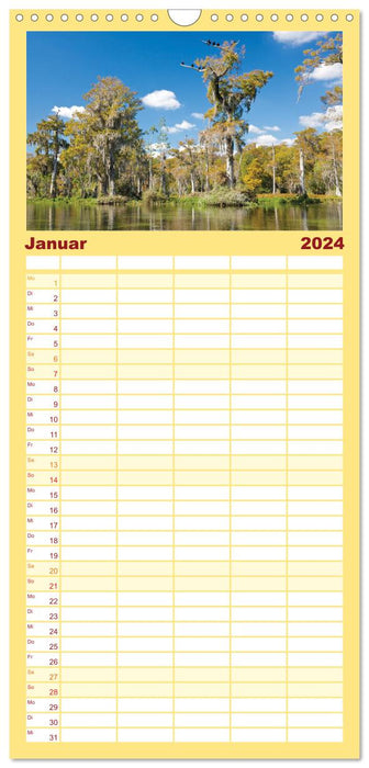 GEOclick calendar: Florida (CALVENDO Familienplaner 2024)