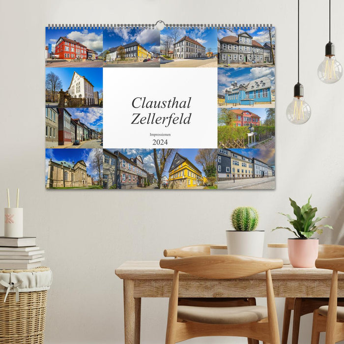 Clausthal Zellerfeld Impressionen (CALVENDO Wandkalender 2024)