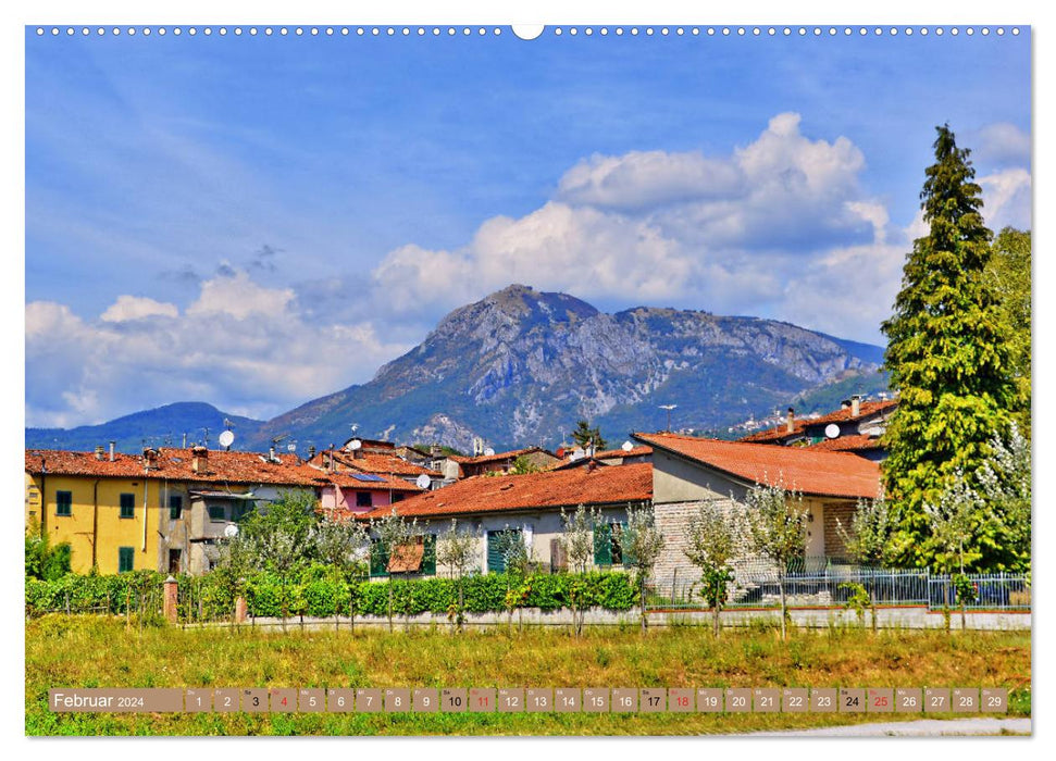 Garfagnana, impressions from the north of Tuscany (CALVENDO Premium Wall Calendar 2024) 