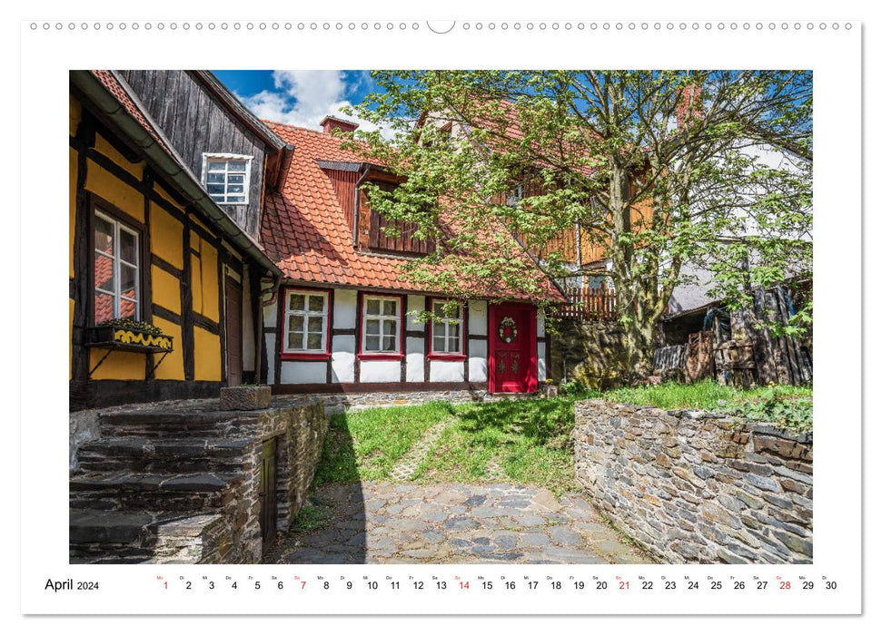 Stolberg in the Harz (CALVENDO wall calendar 2024) 