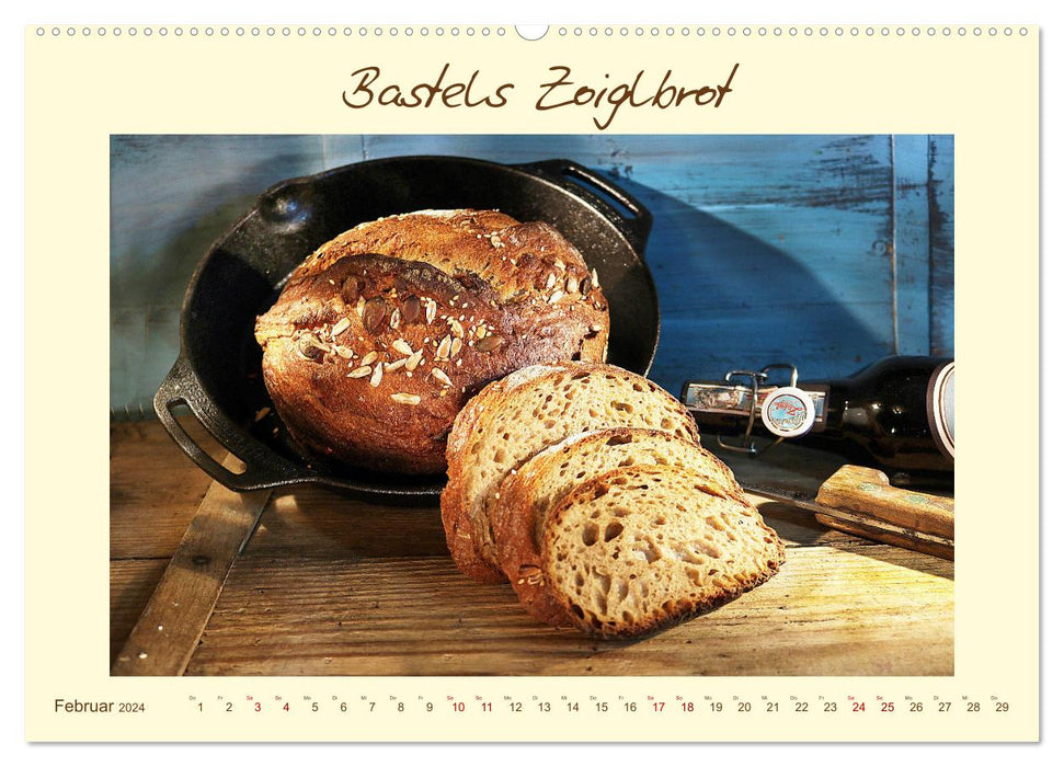 Mein liebstes Brot (CALVENDO Premium Wandkalender 2024)