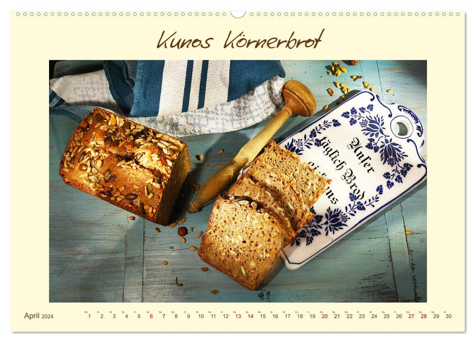 Mein liebstes Brot (CALVENDO Premium Wandkalender 2024)
