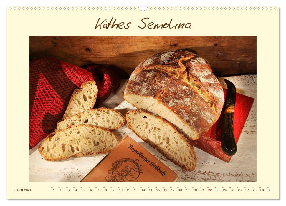 Mein liebstes Brot (CALVENDO Premium Wandkalender 2024)