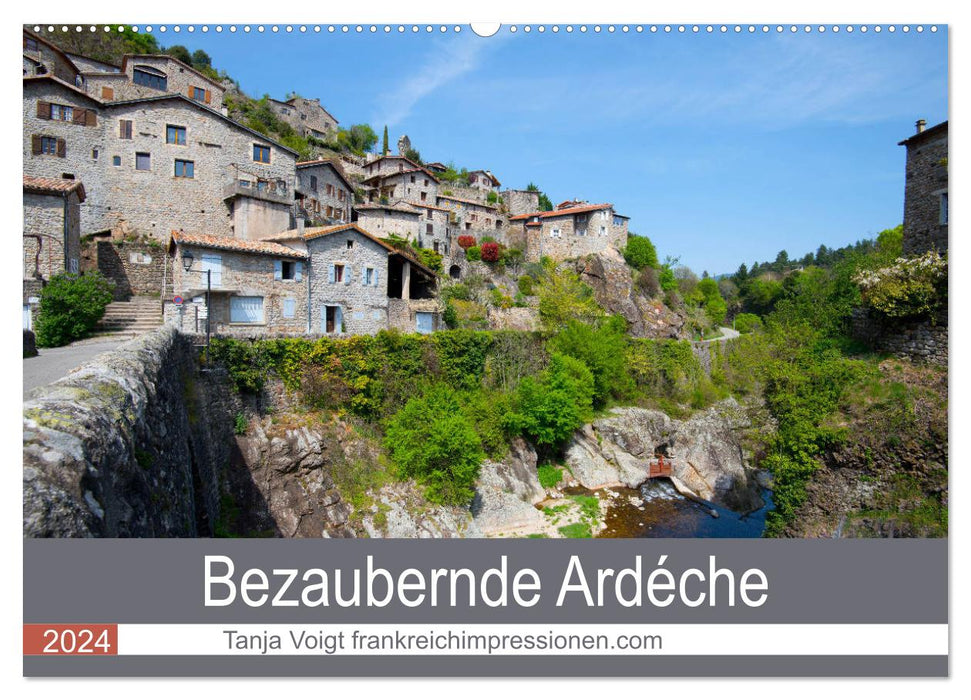 Bezaubernde Ardèche (CALVENDO Wandkalender 2024)