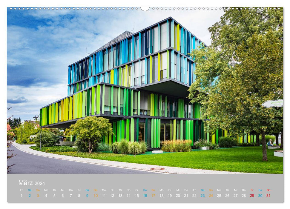 Bad Rodach - the thermal spa town in the heart of Germany (CALVENDO Premium Wall Calendar 2024) 