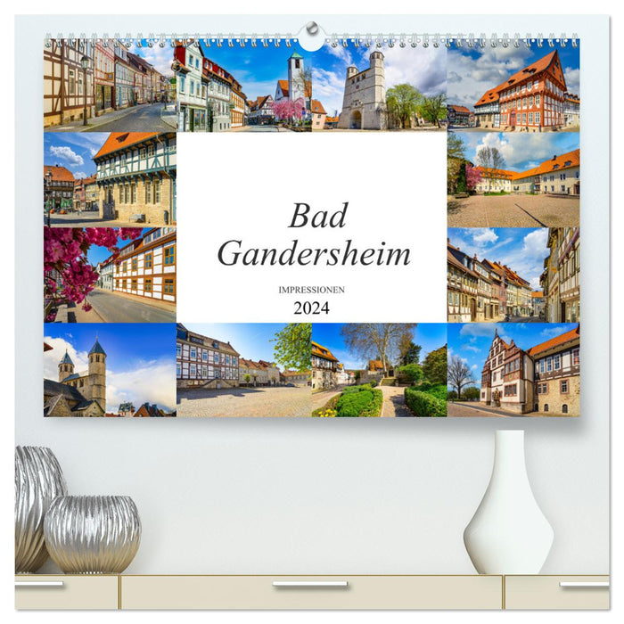 Bad Gandersheim Impressionen (CALVENDO Premium Wandkalender 2024)