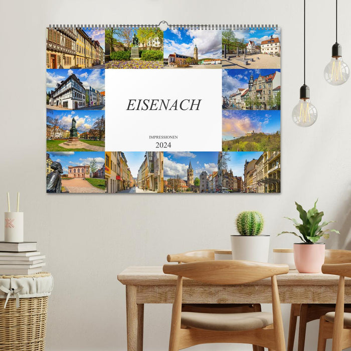 Impressions d'Eisenach (calendrier mural CALVENDO 2024) 