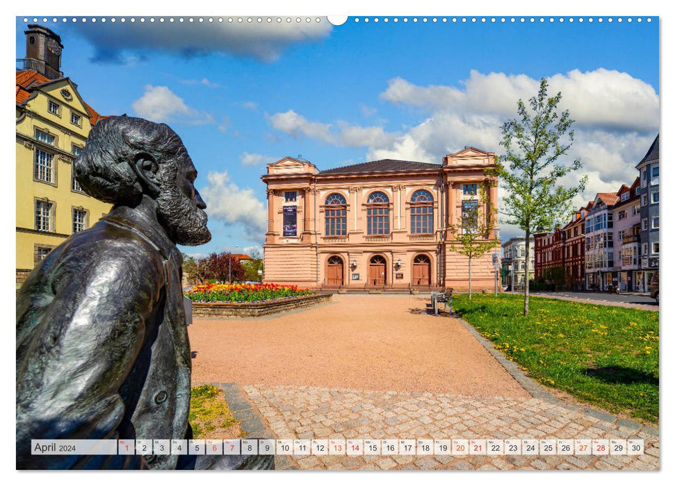 Impressions d'Eisenach (calendrier mural CALVENDO 2024) 