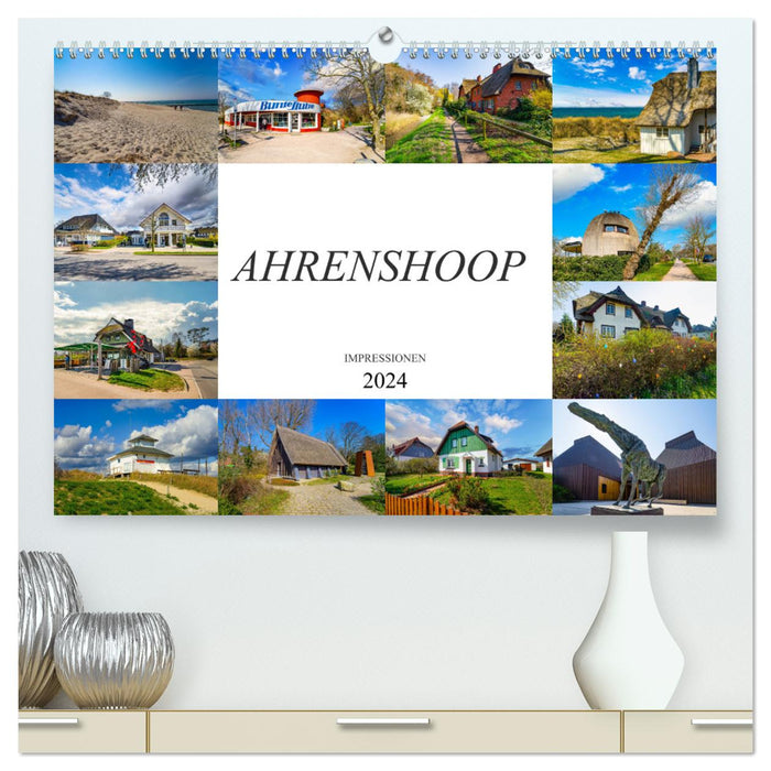 Ahrenshoop Impressionen (CALVENDO Premium Wandkalender 2024)