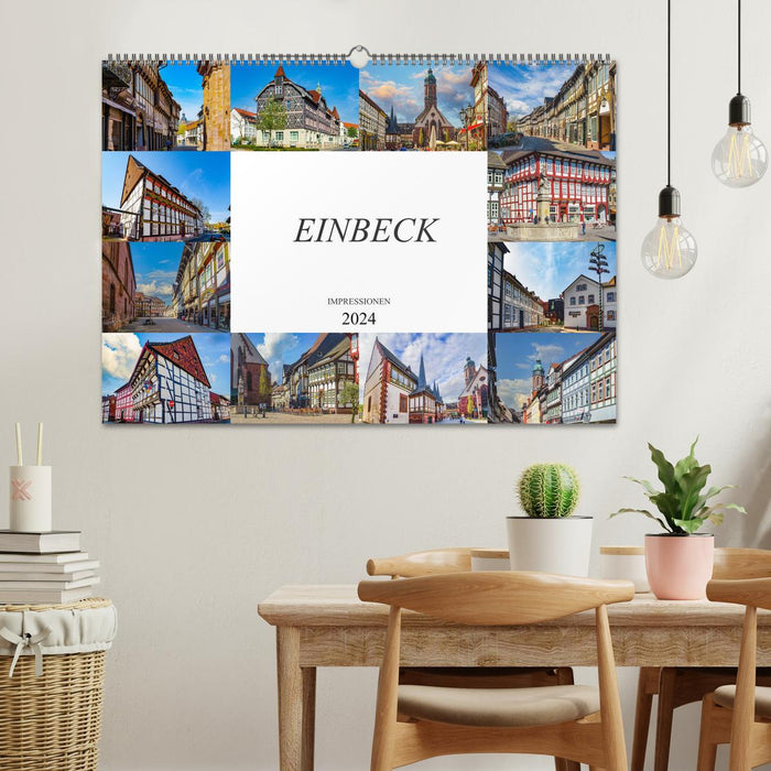 Impressions Einbeck (Calendrier mural CALVENDO 2024) 