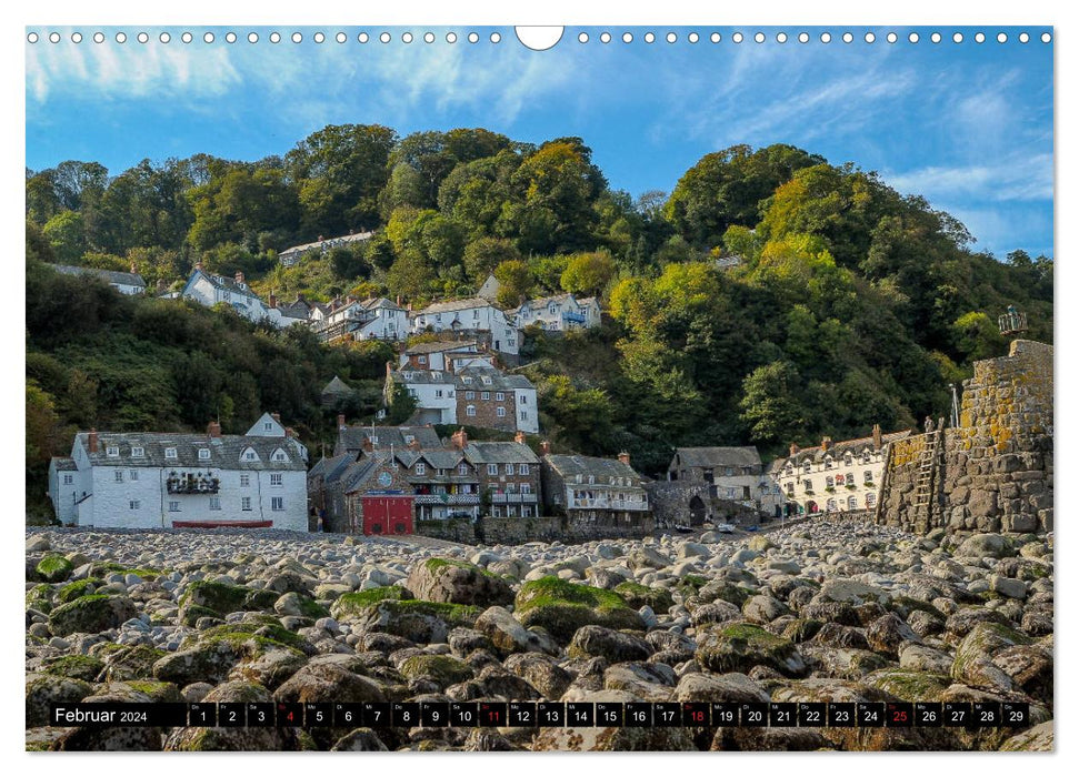 Blickpunkte Cornwall (CALVENDO Wandkalender 2024)