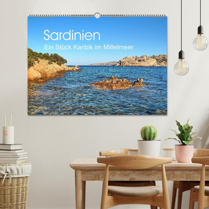 Sardaigne - Un morceau des Caraïbes en Méditerranée (Calendrier mural CALVENDO 2024) 