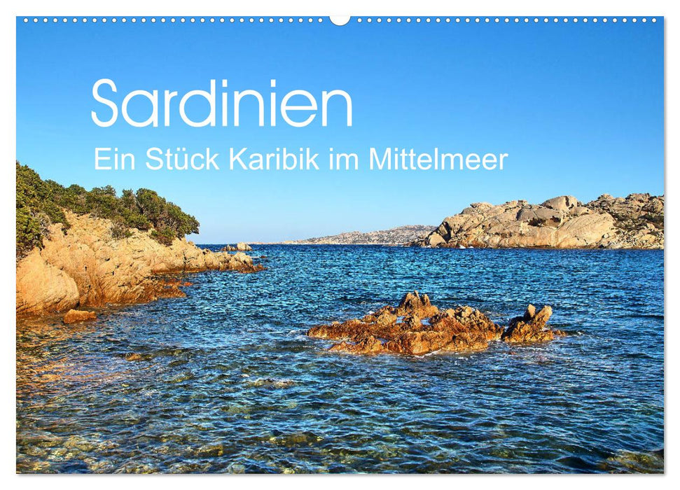 Sardinia - A piece of the Caribbean in the Mediterranean (CALVENDO wall calendar 2024) 