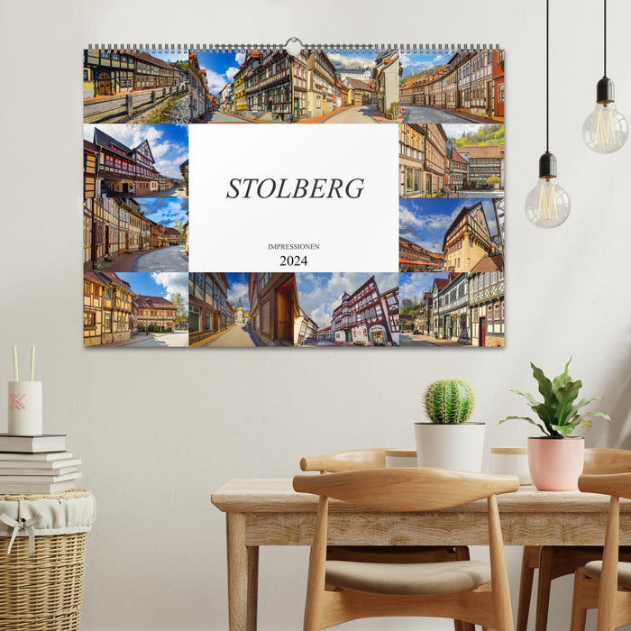 Stolberg impressions (CALVENDO wall calendar 2024) 