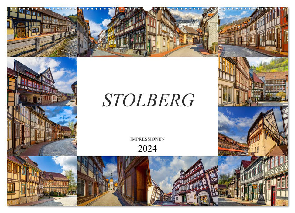 Stolberg Impressionen (CALVENDO Wandkalender 2024)
