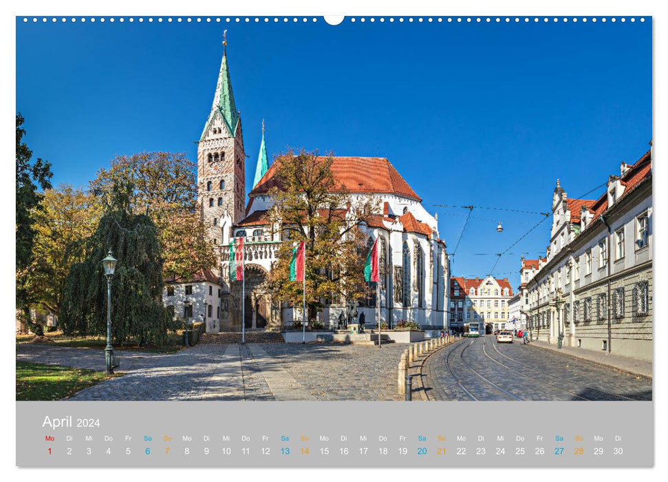 Augsburg - Stadt der Renaissance (CALVENDO Premium Wandkalender 2024)