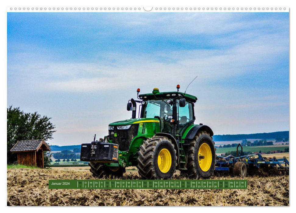 Agriculture - Giants in the field (CALVENDO wall calendar 2024) 