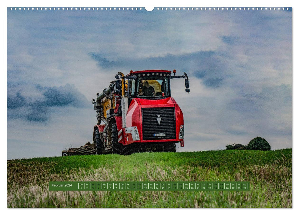 Agriculture - Giants in the field (CALVENDO wall calendar 2024) 