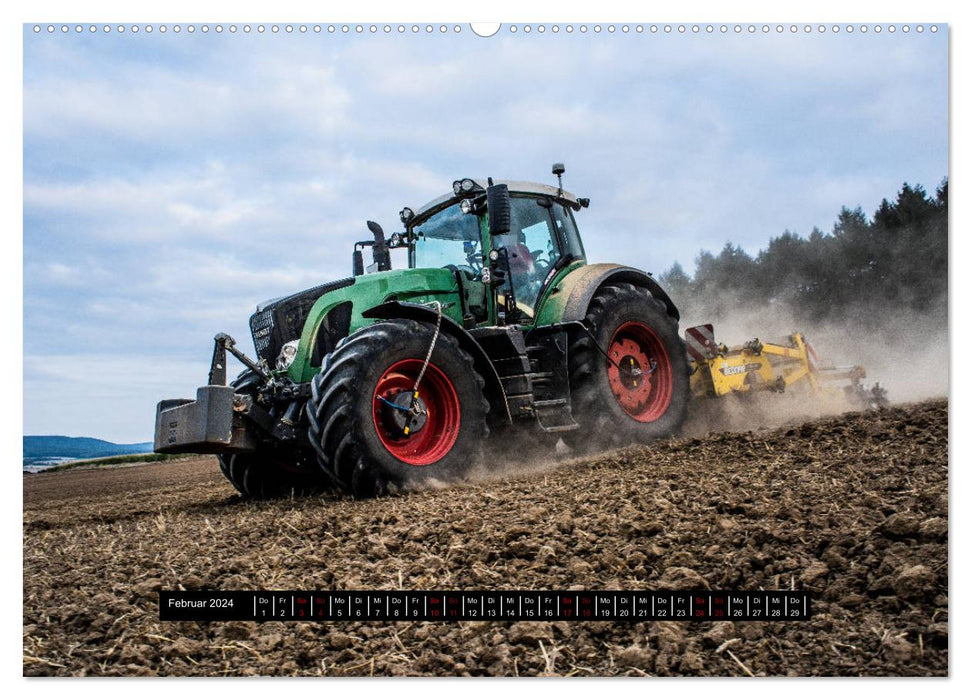 Landwirtschaft - Von der Saat bis zur Ernte (CALVENDO Premium Wandkalender 2024)