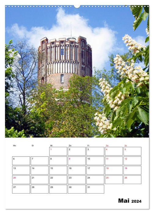 Lunebourg, sous son plus beau côté (calendrier mural CALVENDO 2024) 