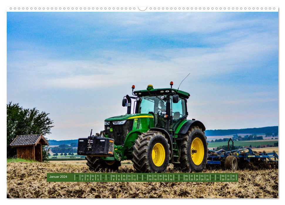 Agriculture - Giants in the Field (CALVENDO Premium Wall Calendar 2024) 