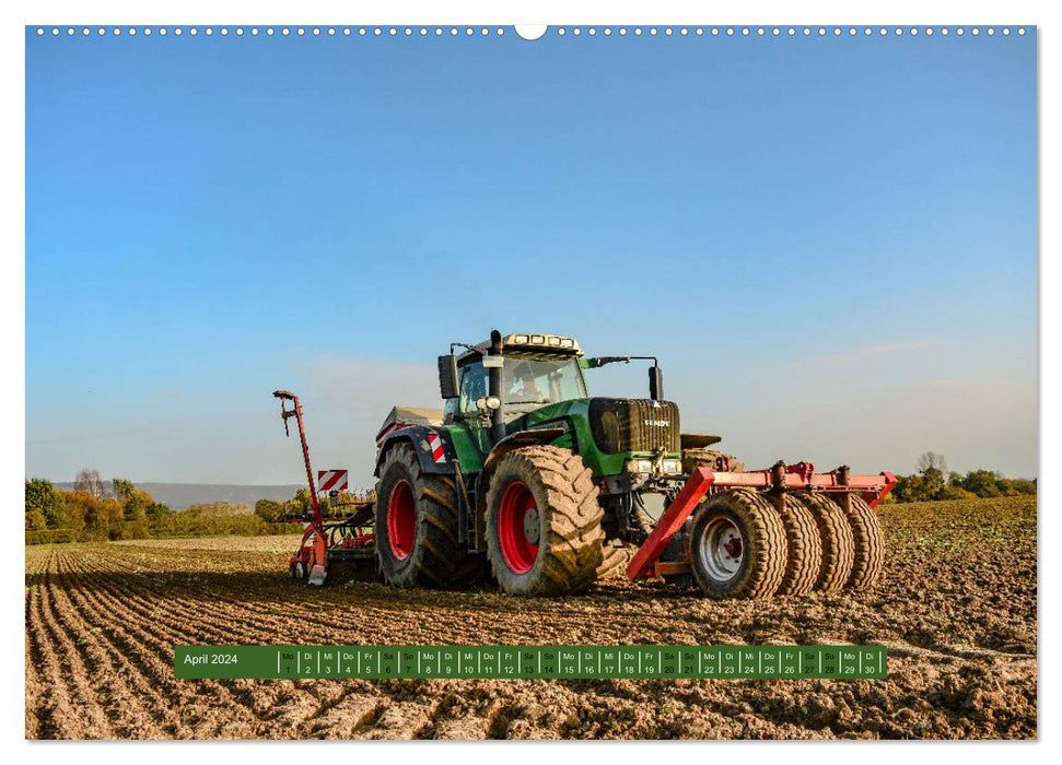 Landwirtschaft - Giganten im Feld (CALVENDO Premium Wandkalender 2024)