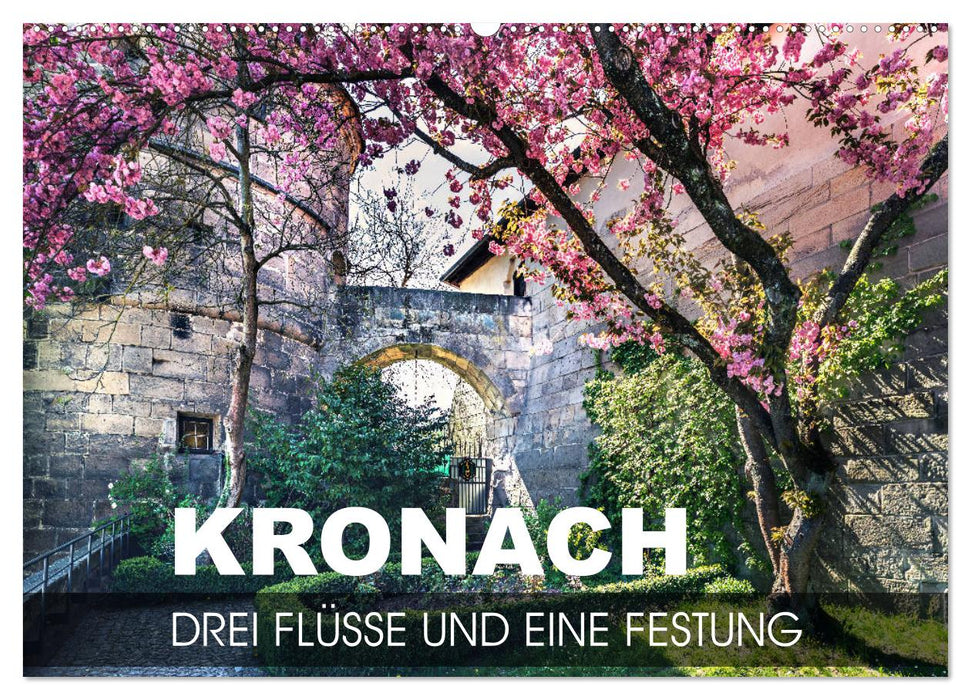 Kronach - drei Flüsse und eine Festung (CALVENDO Wandkalender 2024)
