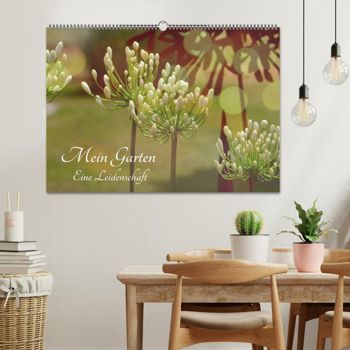 Mon jardin, une passion (Calendrier mural CALVENDO 2024) 