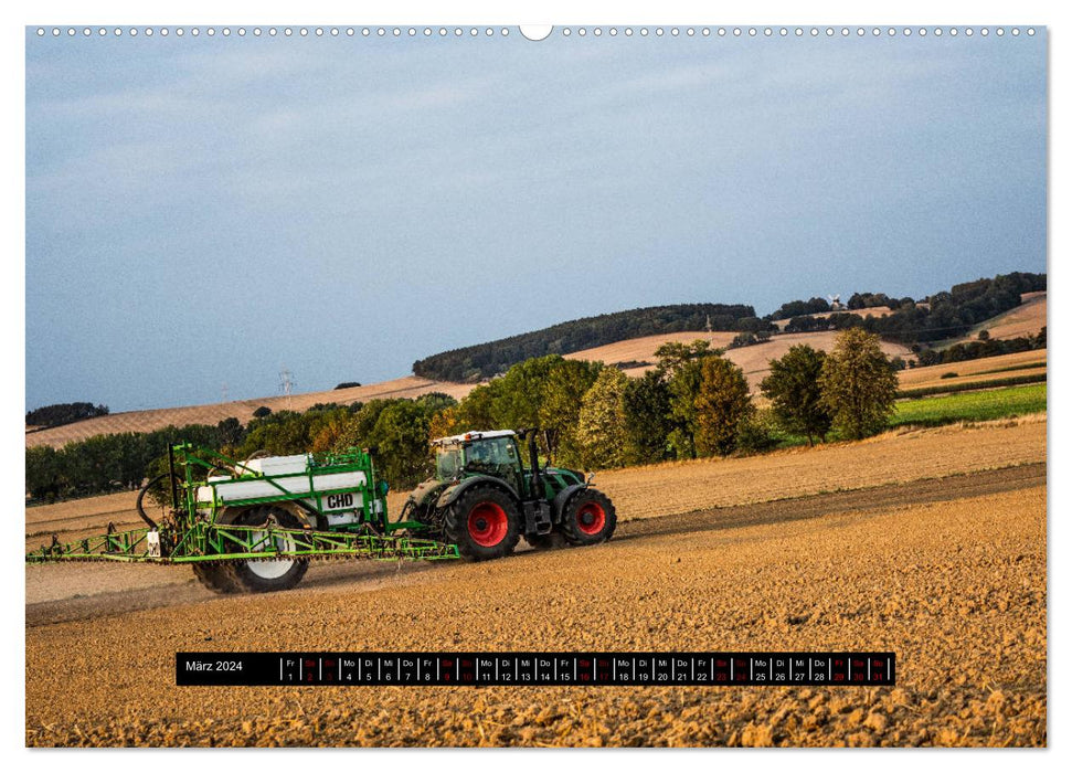 Agriculture - De la graine à la récolte (Calendrier mural CALVENDO 2024) 