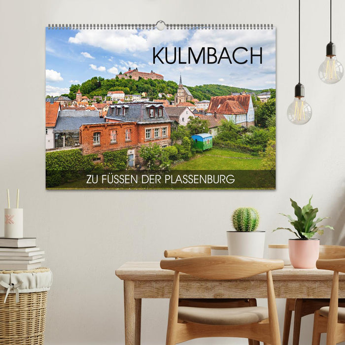 Kulmbach - au pied du Plassenburg (calendrier mural CALVENDO 2024) 