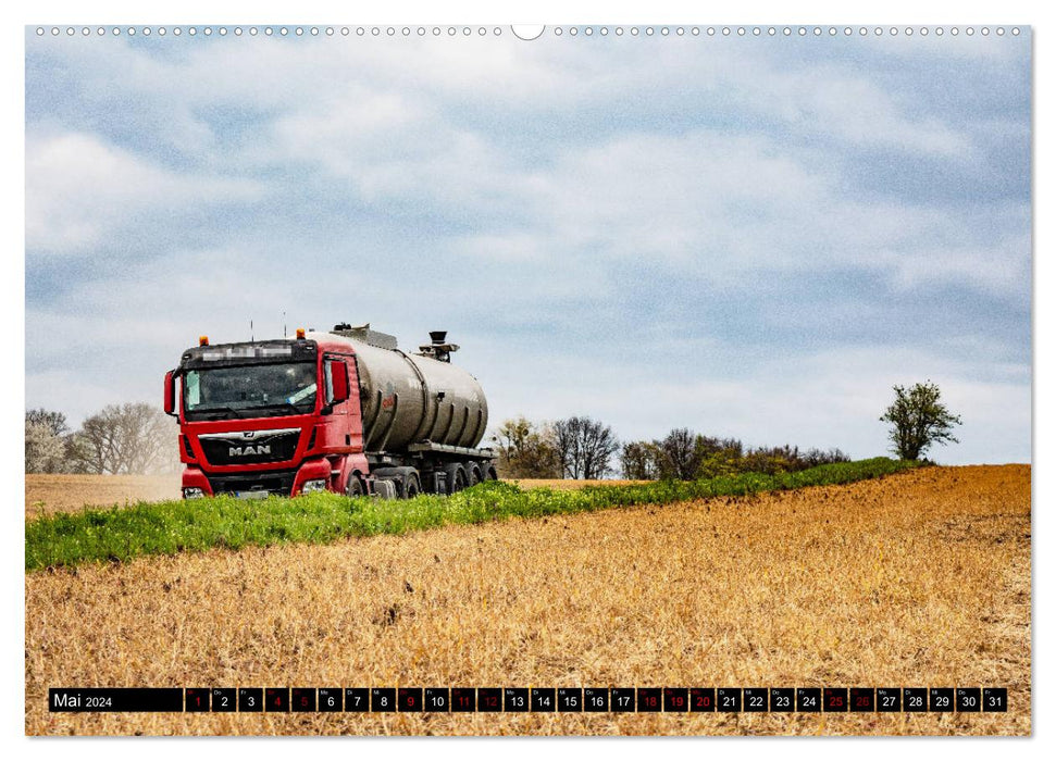 Agriculture - Dans le district de Schaumburg (Calendrier mural CALVENDO Premium 2024) 