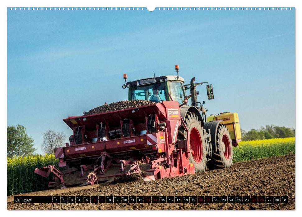 Agriculture - Dans le district de Schaumburg (Calendrier mural CALVENDO Premium 2024) 