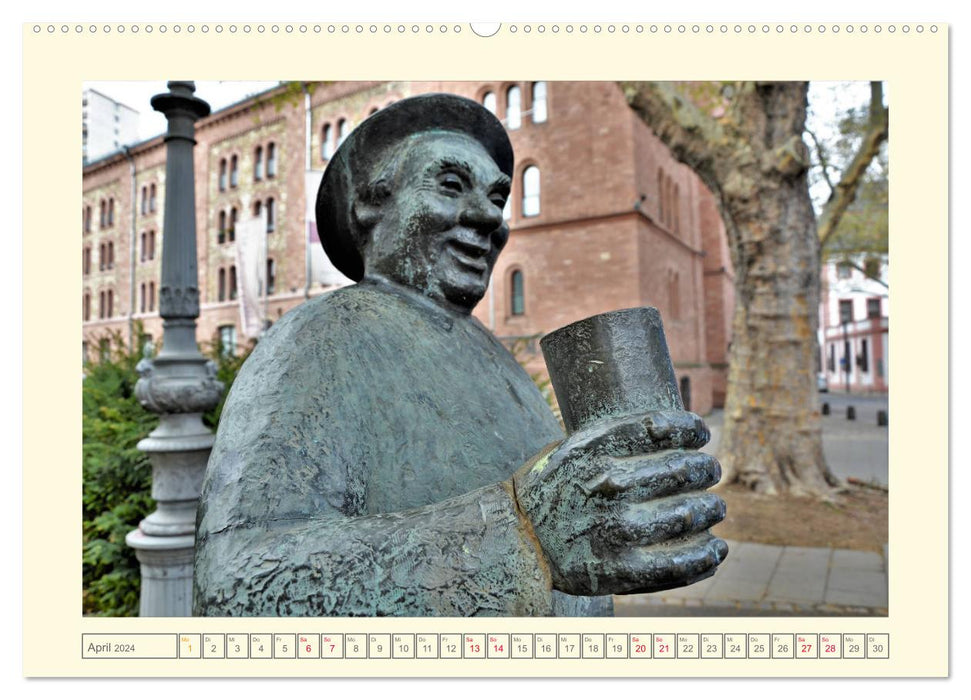 Mainz im Detail - Ungewöhnliche Stadtansichten (CALVENDO Premium Wandkalender 2024)