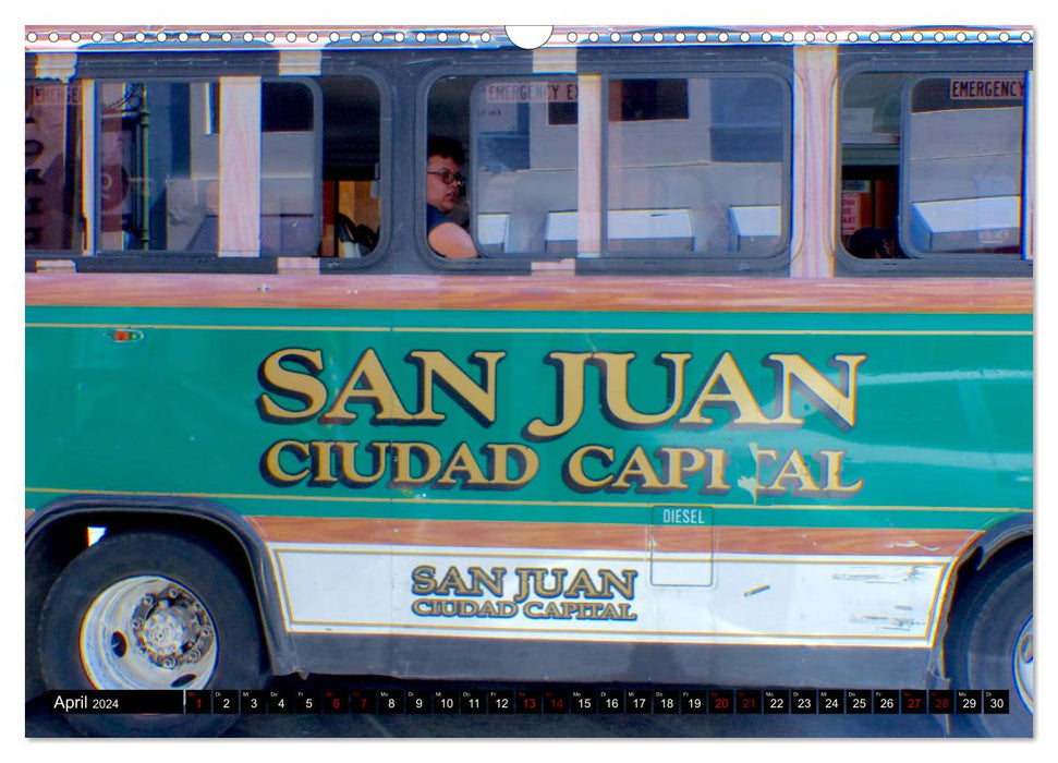 San Juan - Puerto Rico 2024 (CALVENDO Wandkalender 2024)