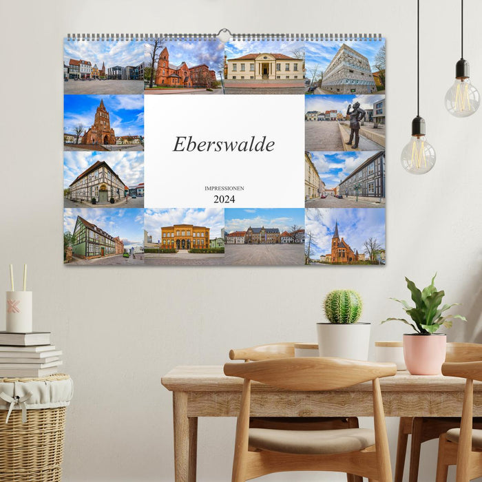 Impressions d'Eberswalde (calendrier mural CALVENDO 2024) 