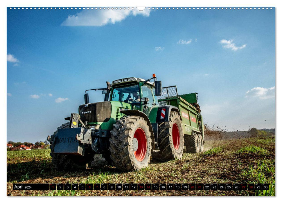 Agriculture - Dans le quartier de Schaumburg (Calendrier mural CALVENDO 2024) 