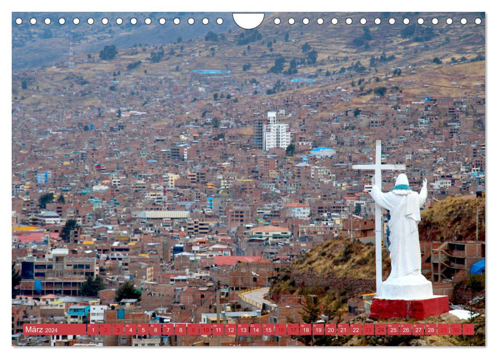 Peru Altiplano 2024 (CALVENDO Wandkalender 2024)