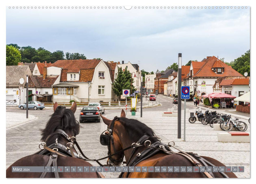 Bad Muskau an der Neiße (CALVENDO Premium Wandkalender 2024)