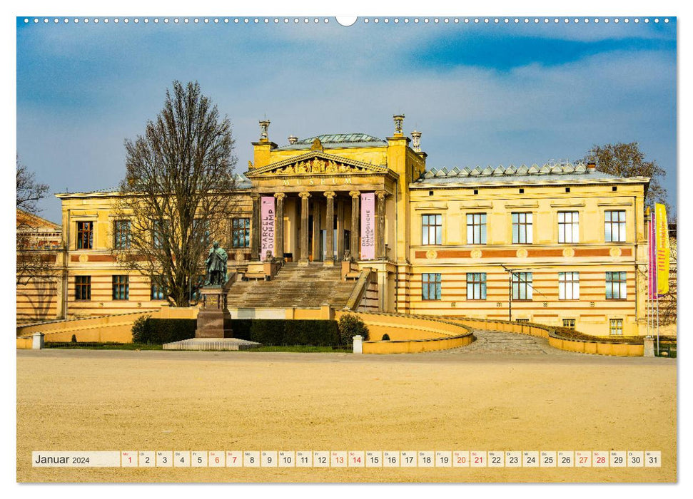 Magnifique Schwerin (Calendrier mural CALVENDO Premium 2024) 