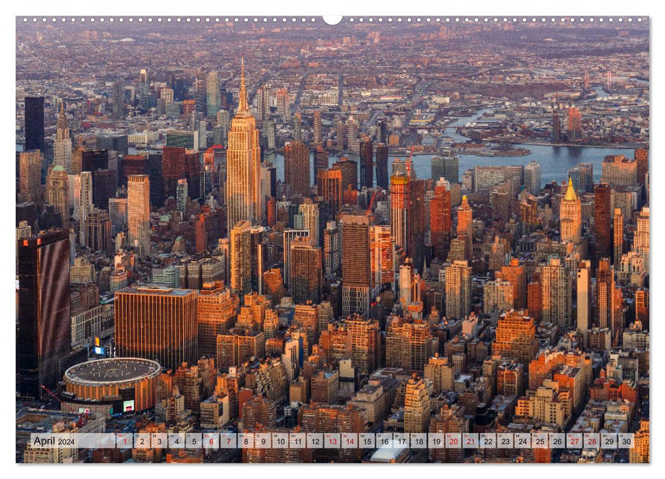 New York - États-Unis d'Amérique (Calvendo Premium Wall Calendar 2024) 