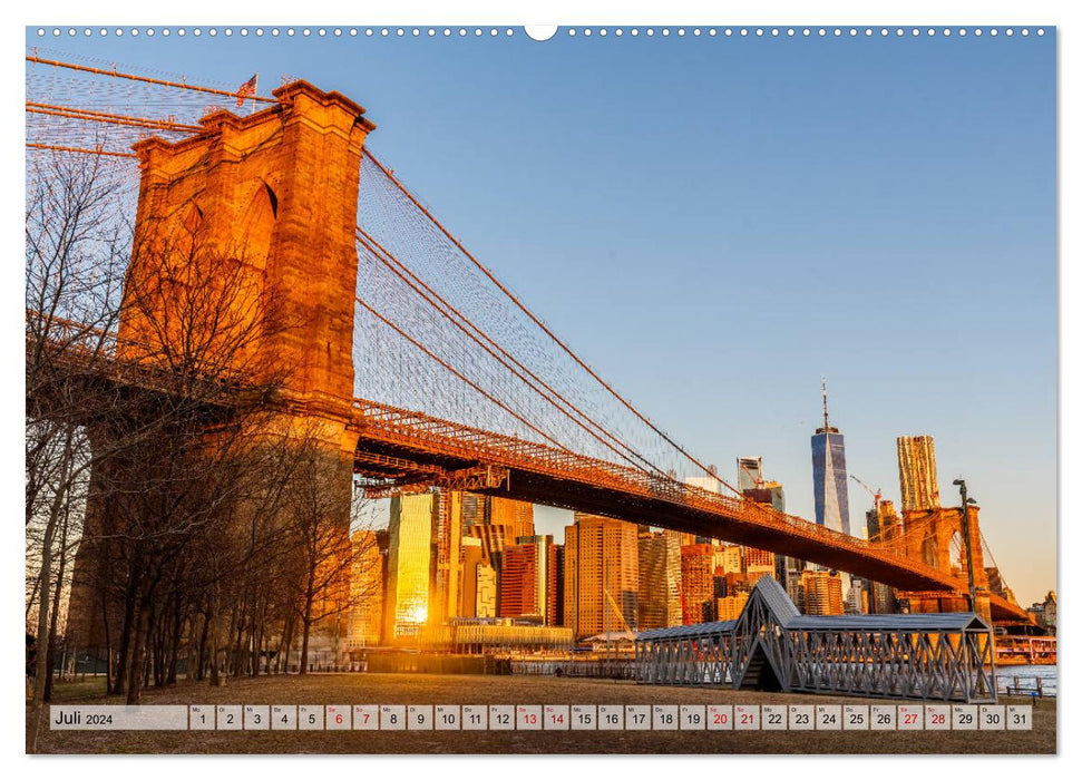 New York - United States of America (CALVENDO Premium Wandkalender 2024)