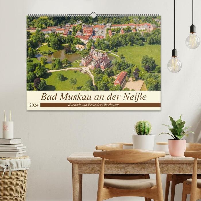 Bad Muskau an der Neiße (CALVENDO Wandkalender 2024)