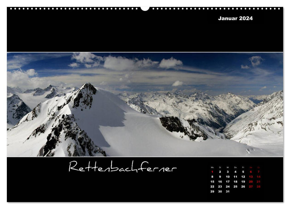 Panoramen der Erde (CALVENDO Premium Wandkalender 2024)