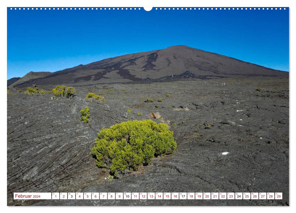 Zauberhaftes La Reúnion - Perle im Indischen Ozean (CALVENDO Wandkalender 2024)